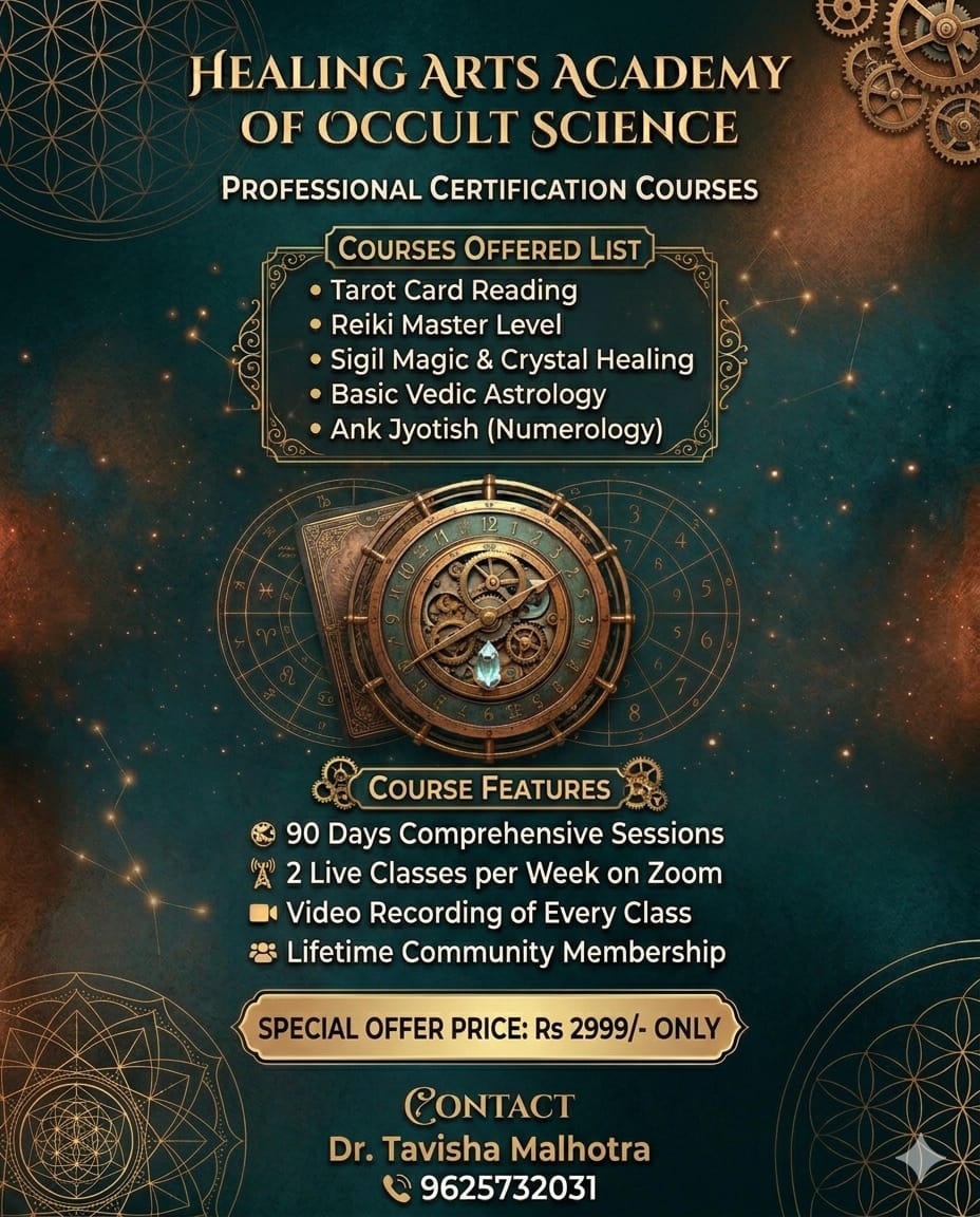 Healing Arts course banner