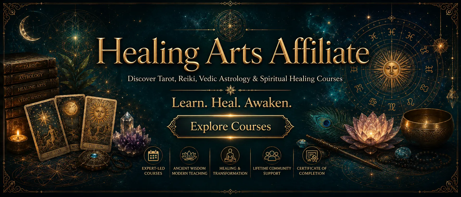 Healing Arts Affiliate complete course package